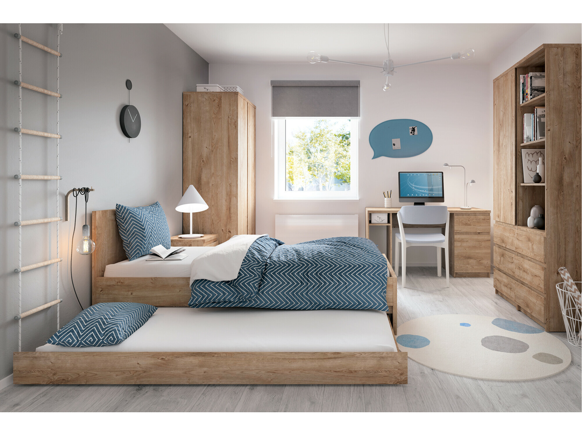 Cama Merfere 107 (Carvalho)