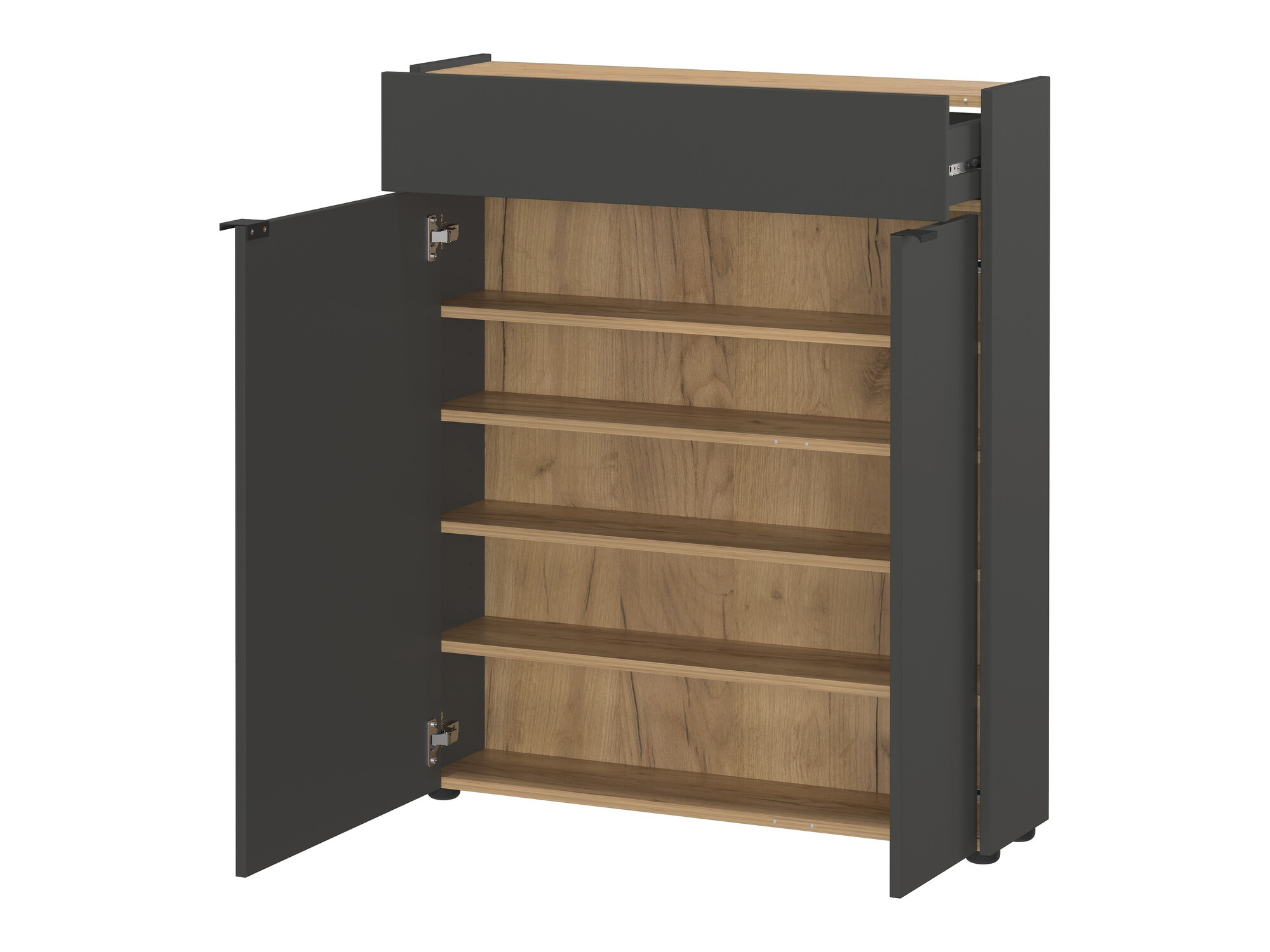 Sapateira Cirsale 110 (Grafite + Navarra carvalho)