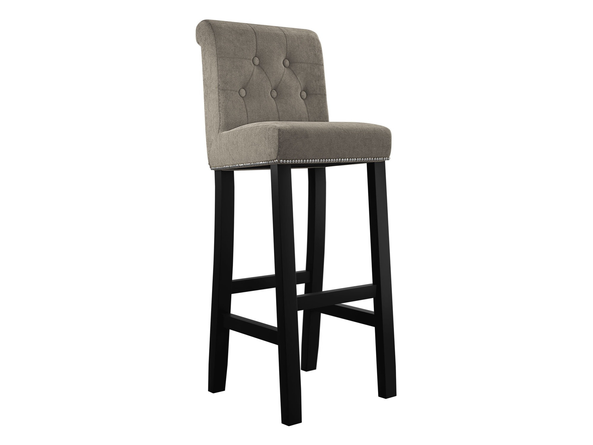 Banco de bar Jackson 100 (Preto + Magic Velvet 2209)