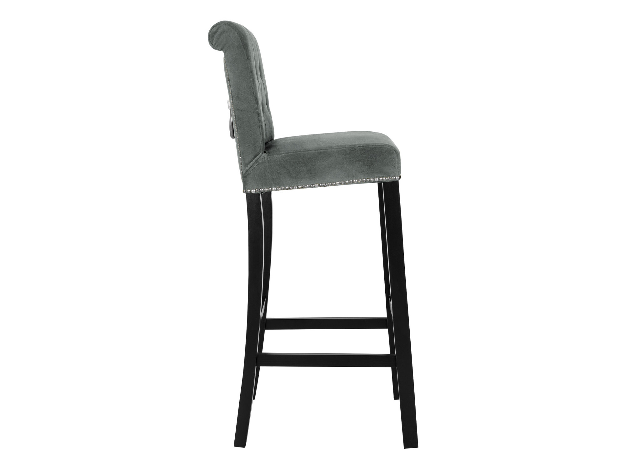 Banco de bar Jackson 100 (Preto + Magic Velvet 2217)
