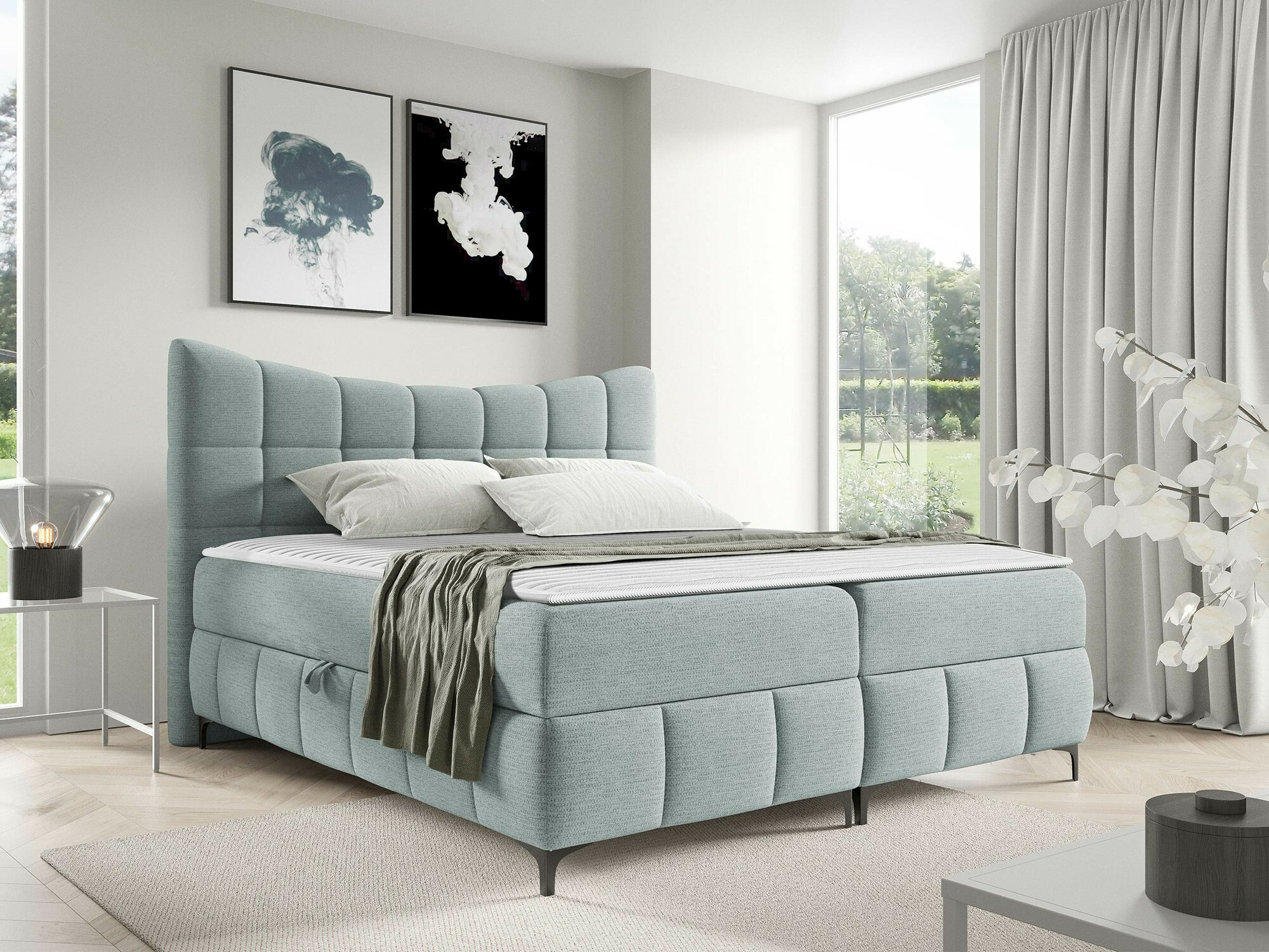 Cama continental Littera (Freya 210.20)