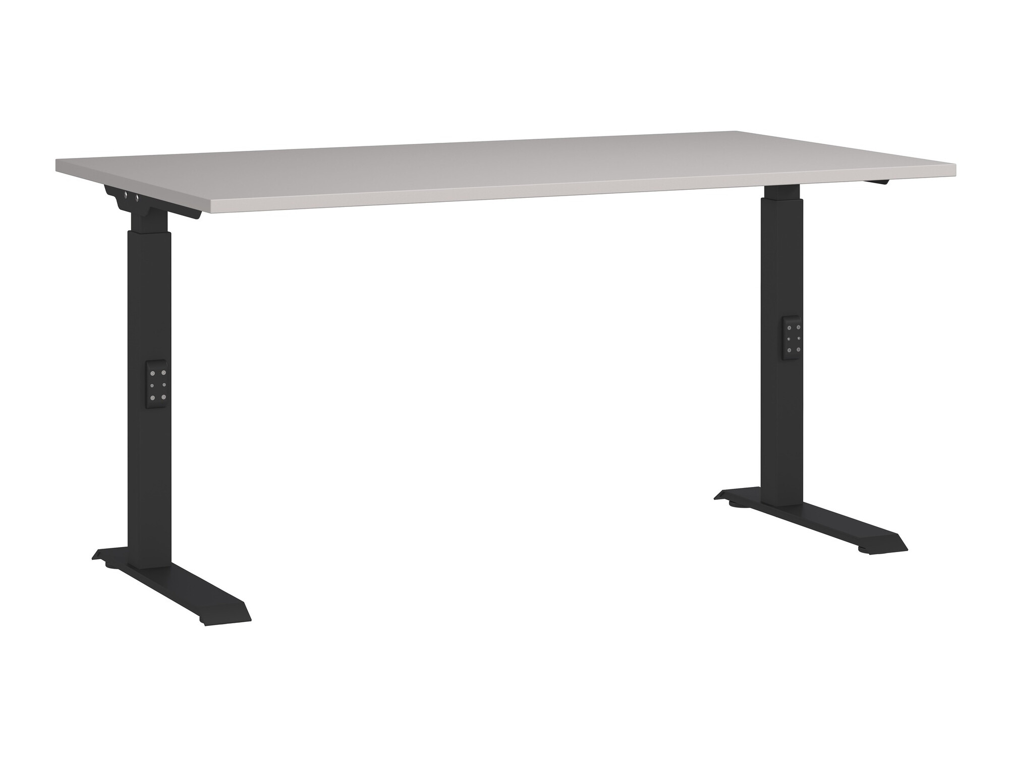 Mesa de escritório Vesbeno 109 (Caxemira + Preto)