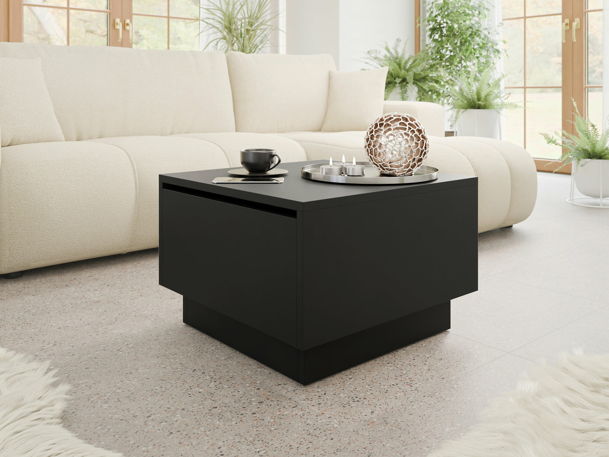 Mesa para revistas Goodyear 133 (Preto)