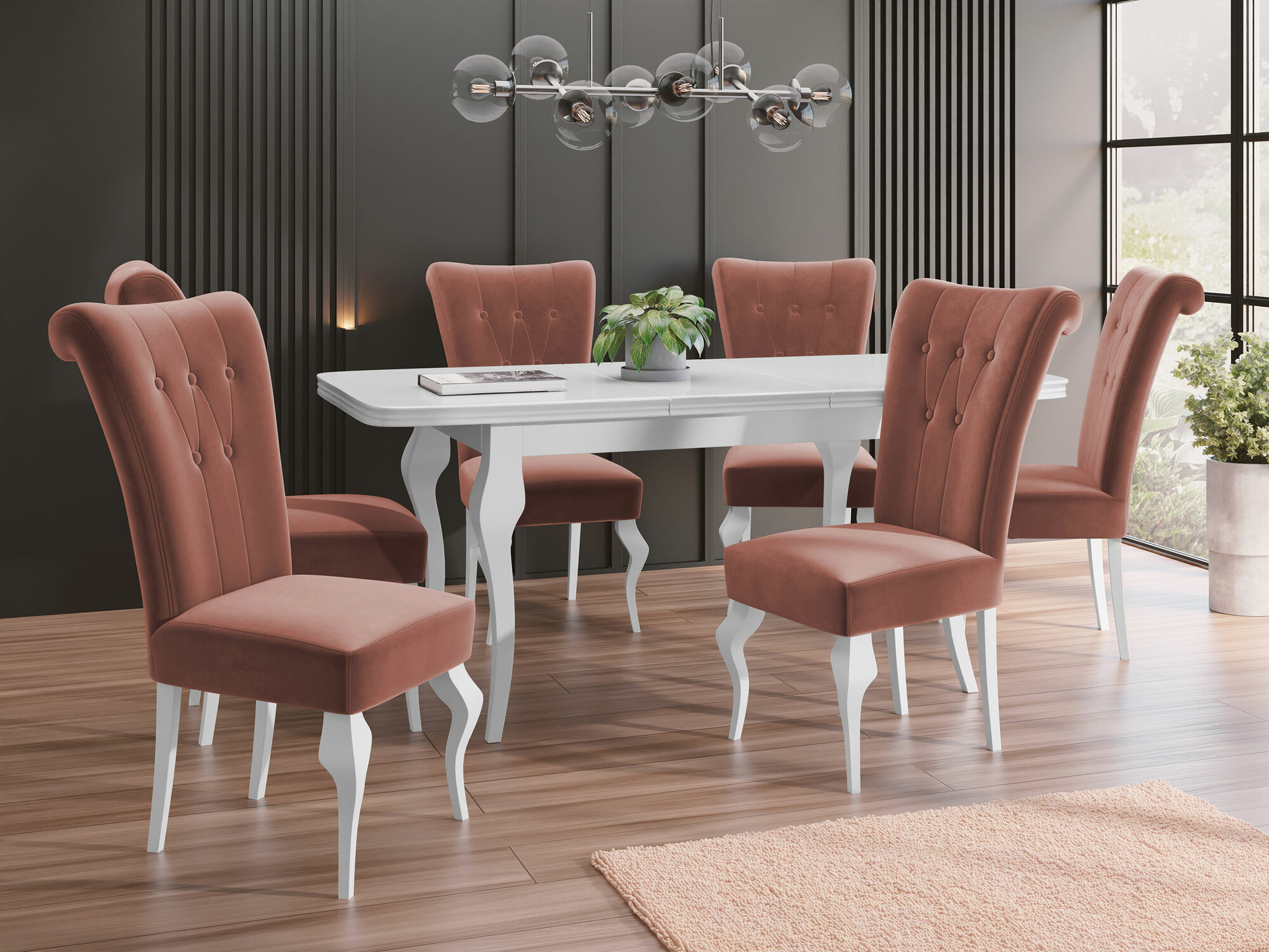 Conjunto para refeições Comfivo Gallina II (Magic Velvet 2258)