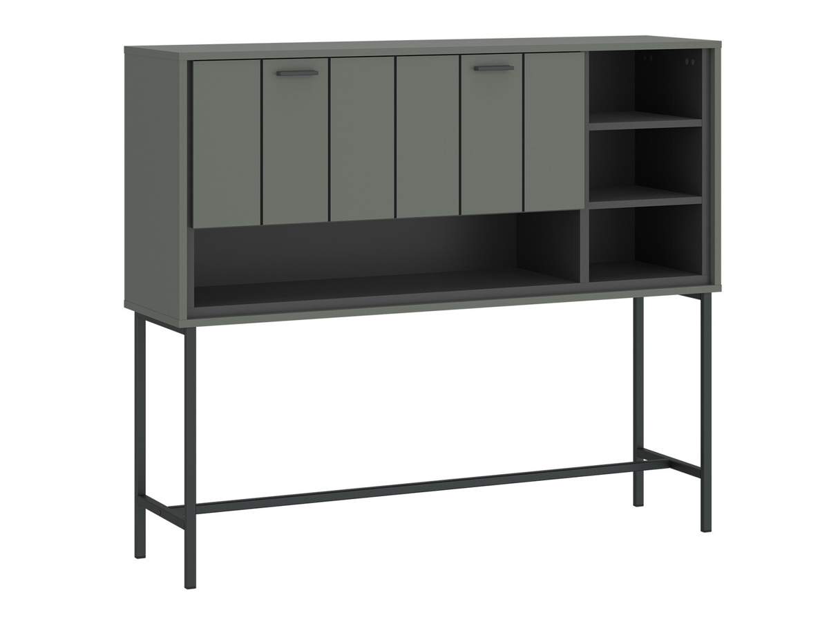 Aparador Morelmi 102 (Verde + Antracite)