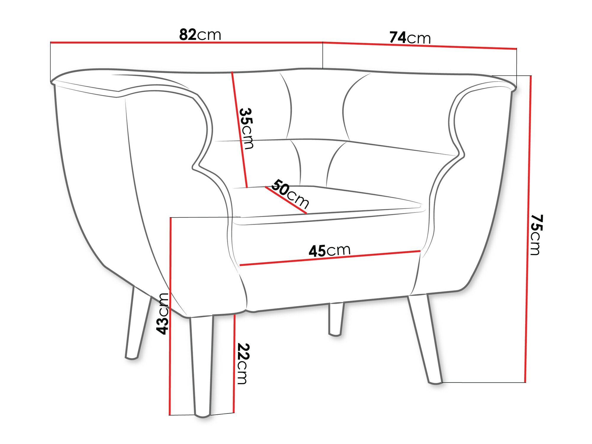 Poltrona Glenview 102 (Kronos 14)