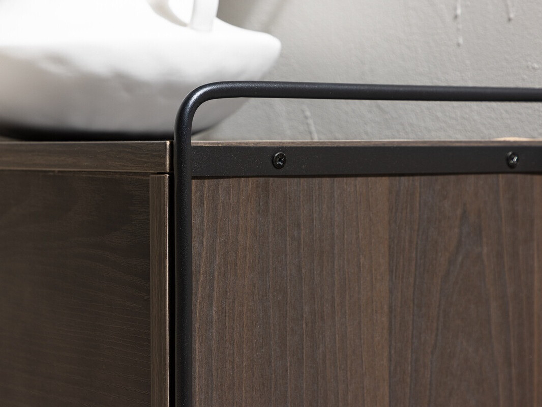 Armário suspenso Dallas 4530 (Castanho)