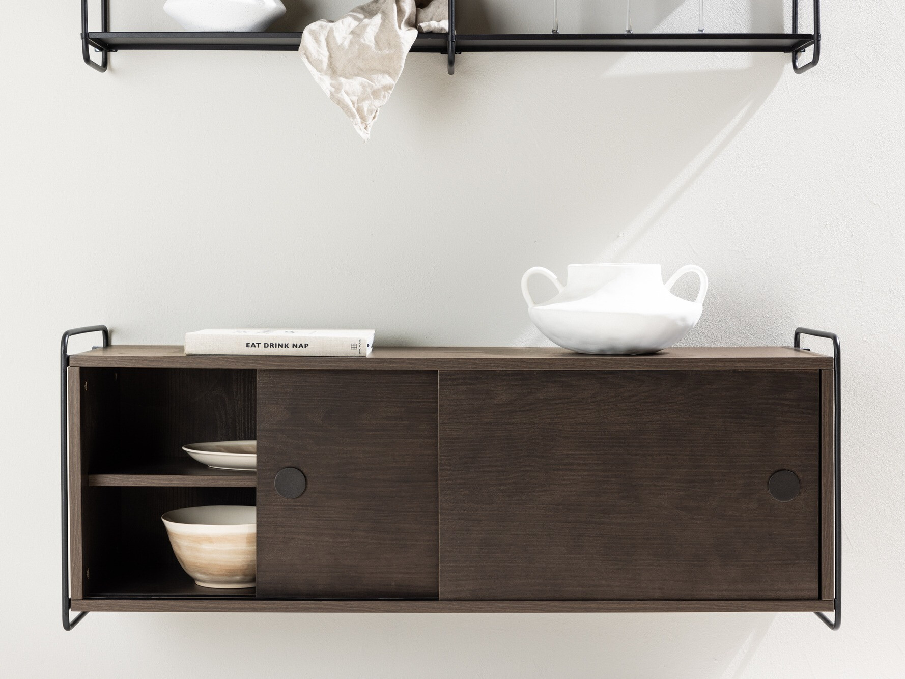 Armário suspenso Dallas 4530 (Castanho)