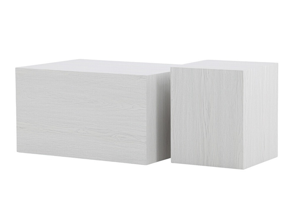 Conjunto de mesa de centro Dallas 4539 (Carvalho branqueado)