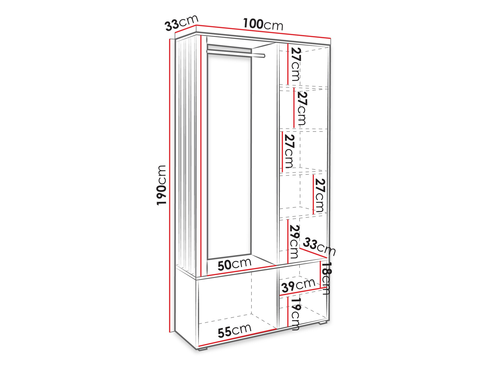 Conjunto para corredor Vinea (Caxemira)