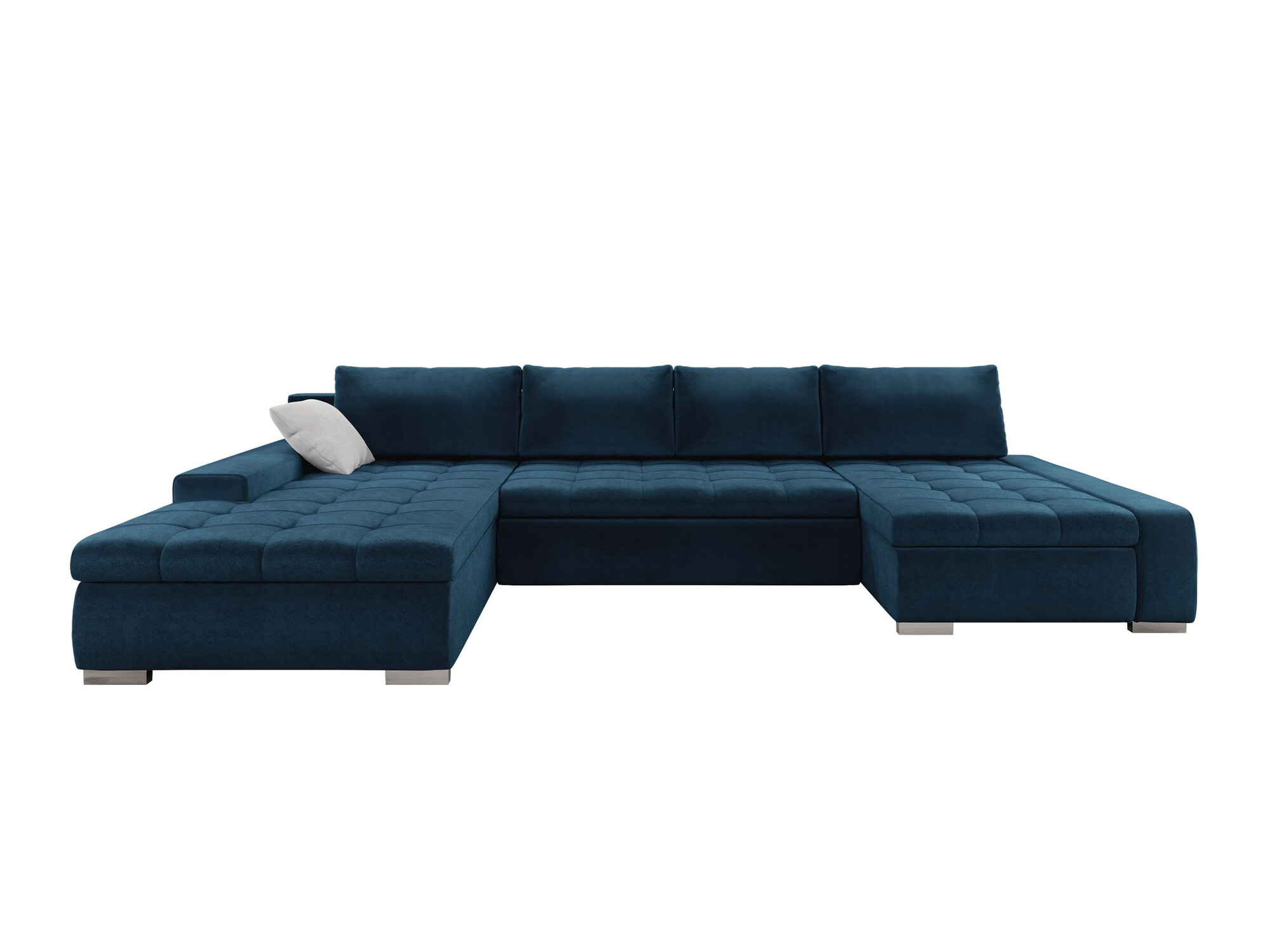 Sofá de canto Comfivo 106 (Kronos 05 + Uttario Velvet 2973)