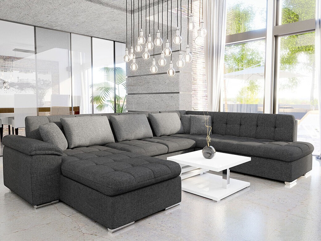 Sofá de canto Comfivo Gemma III (Lux 06 + Lux 06 + Lux 05)