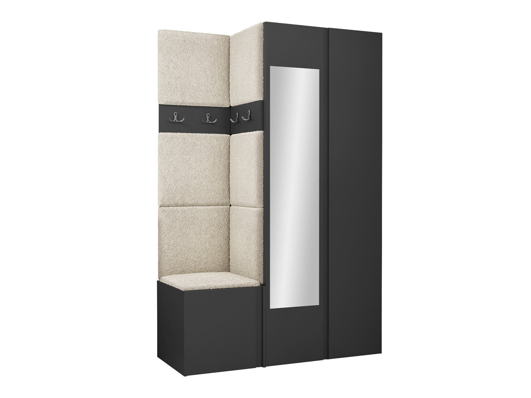 Conjunto para corredor Pinis XXVI (Grafite)