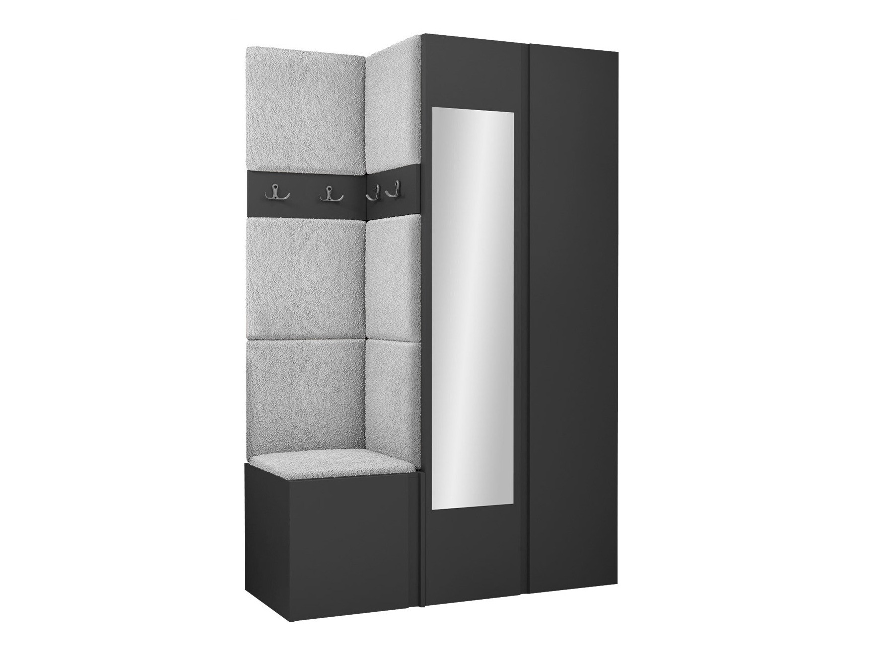 Conjunto para corredor Pinis XXVI (Grafite)