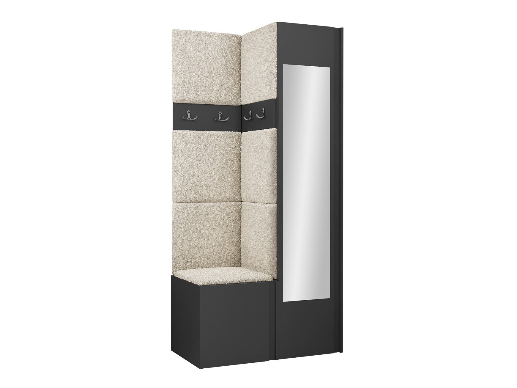 Conjunto para corredor Pinis XXV (Grafite)