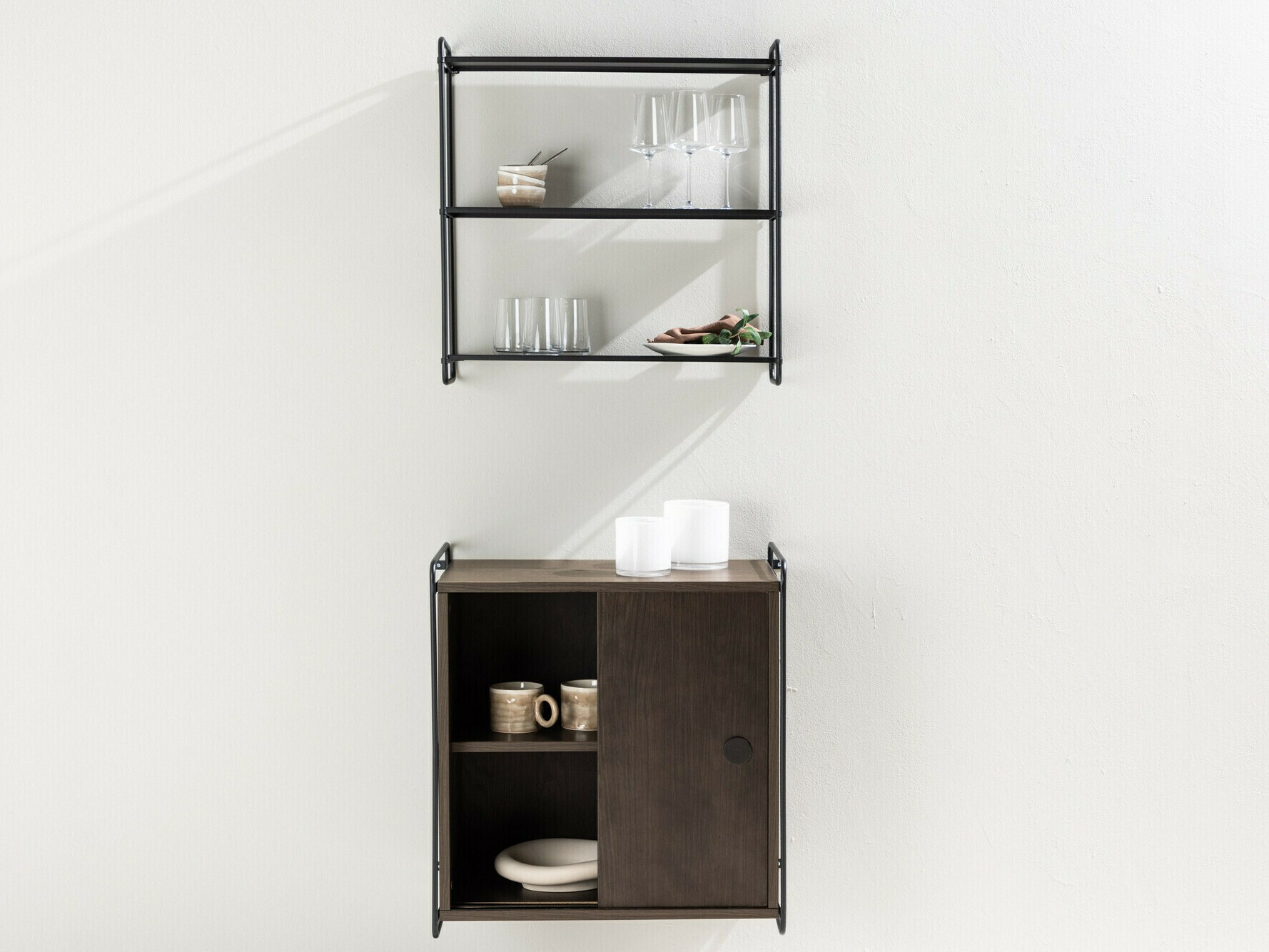 Armário suspenso Dallas 4529 (Castanho)