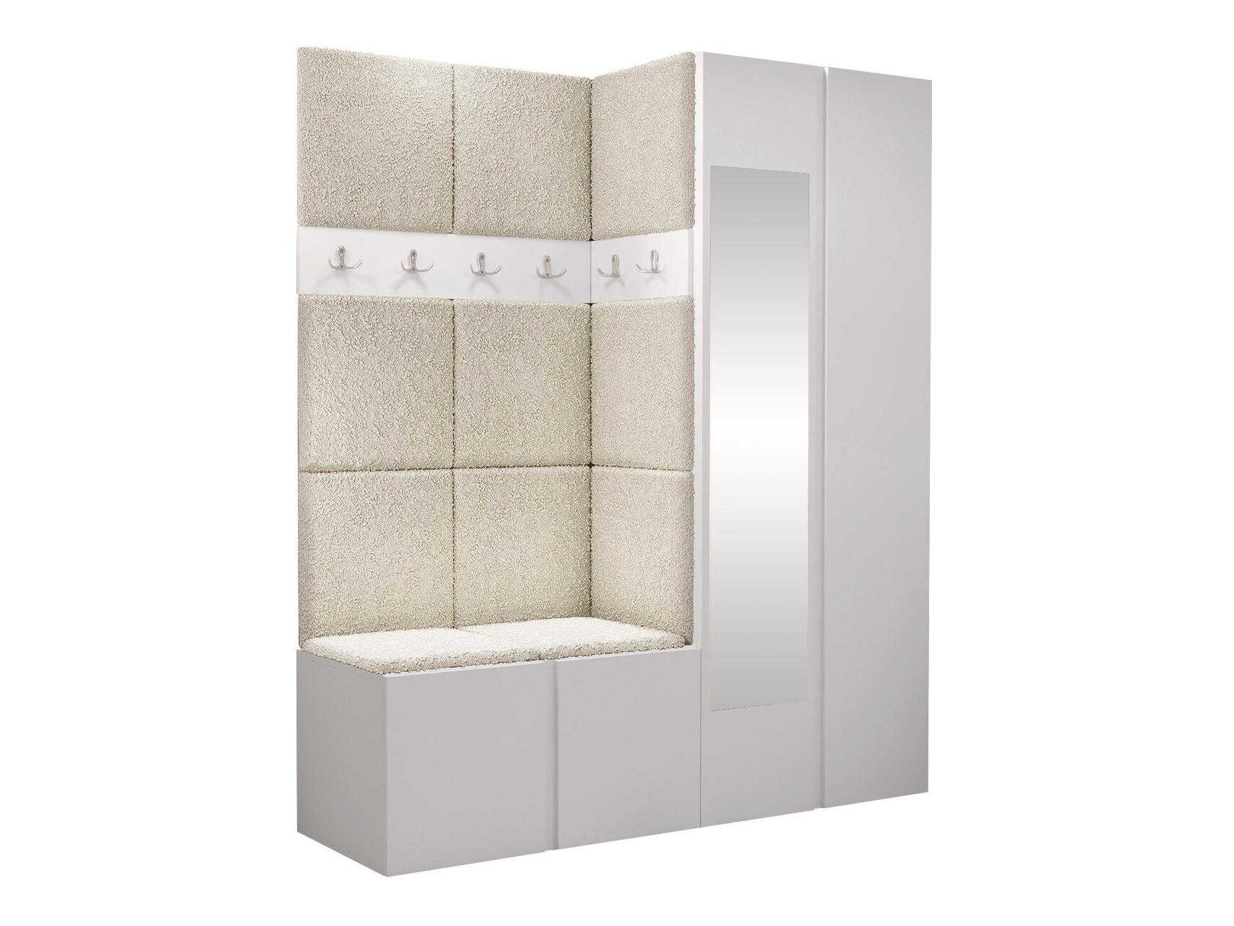 Conjunto para corredor Pinis X (Branco)