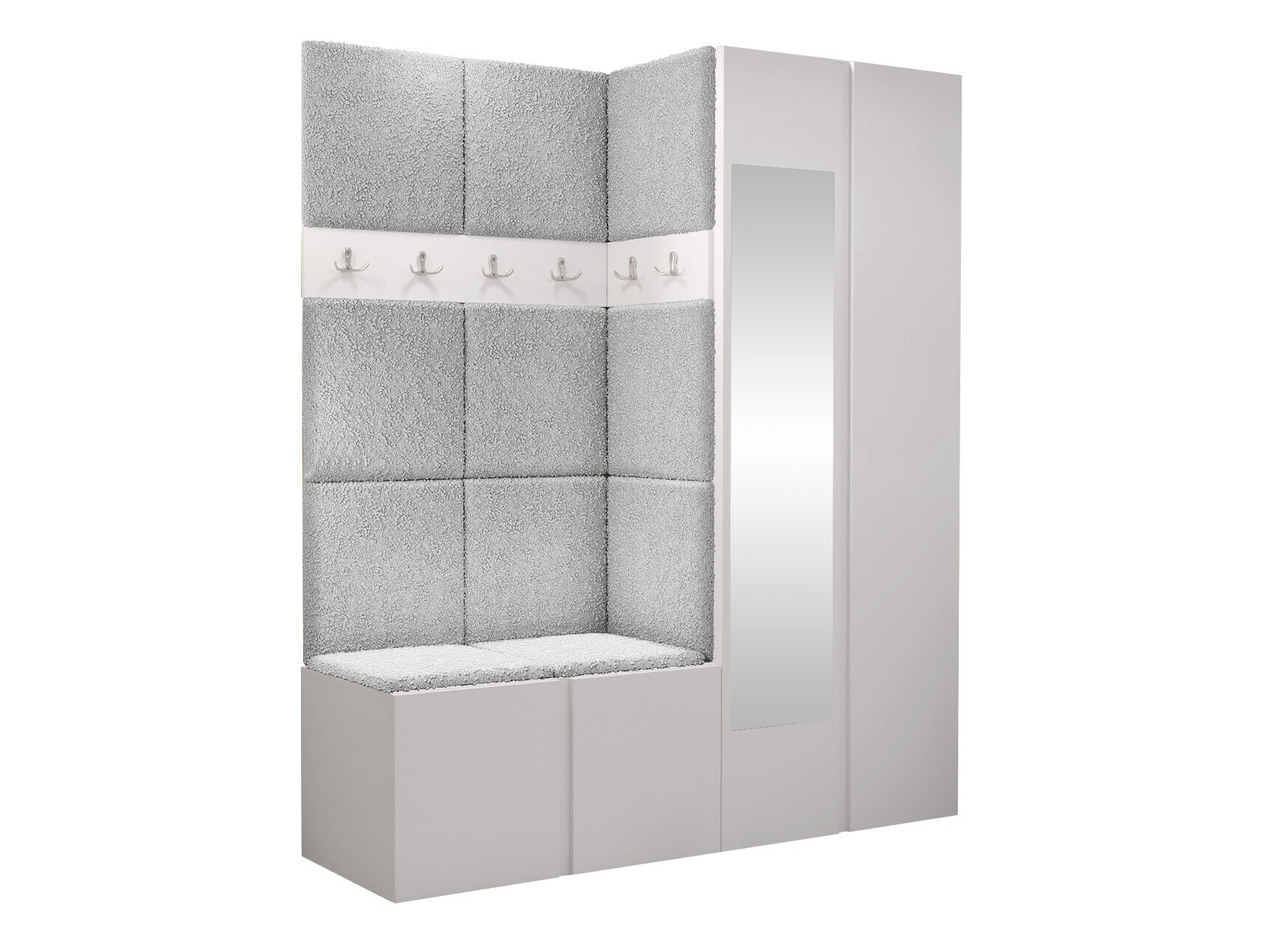 Conjunto para corredor Pinis X (Branco)