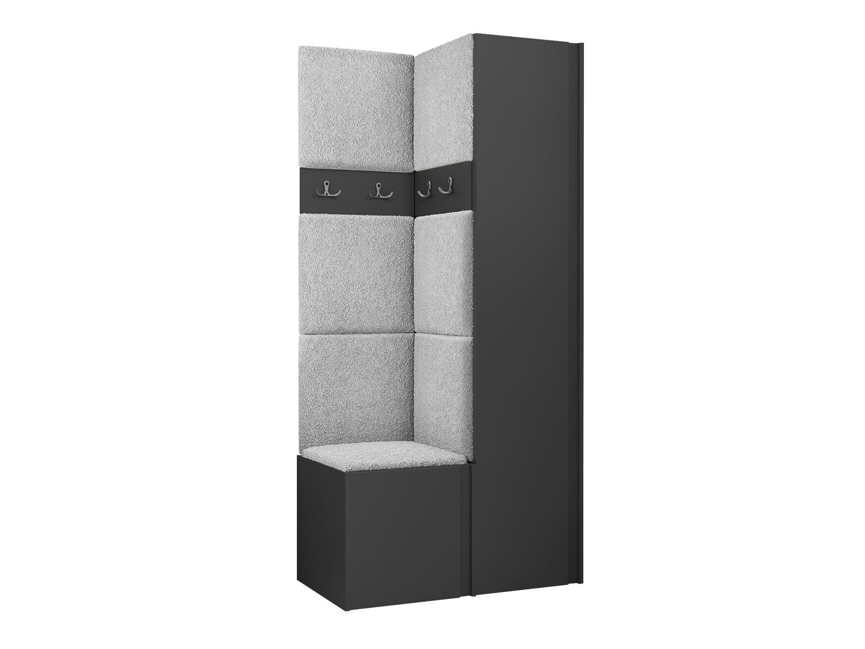 Conjunto para corredor Pinis XXIV (Grafite)