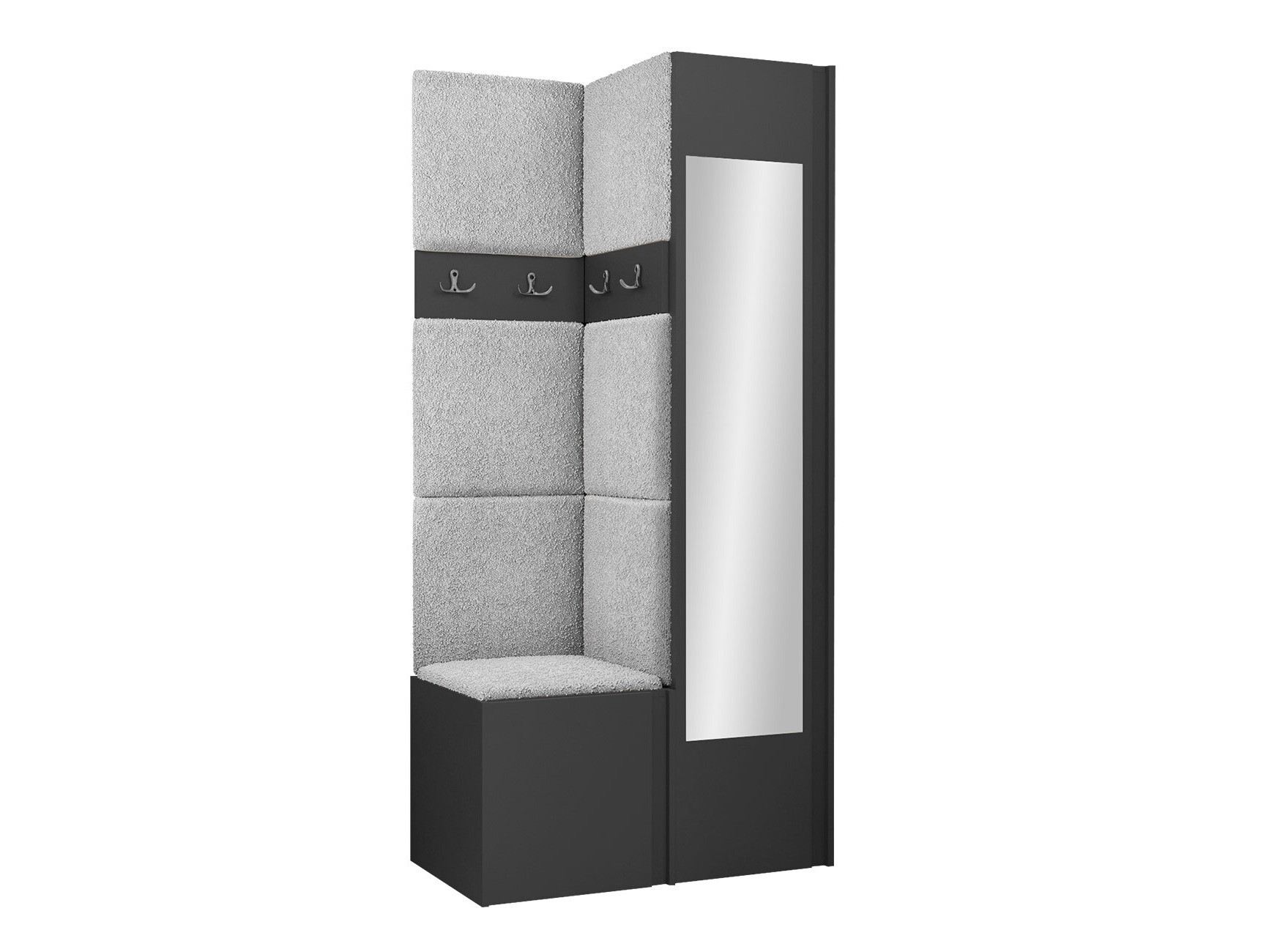 Conjunto para corredor Pinis XXV (Grafite)