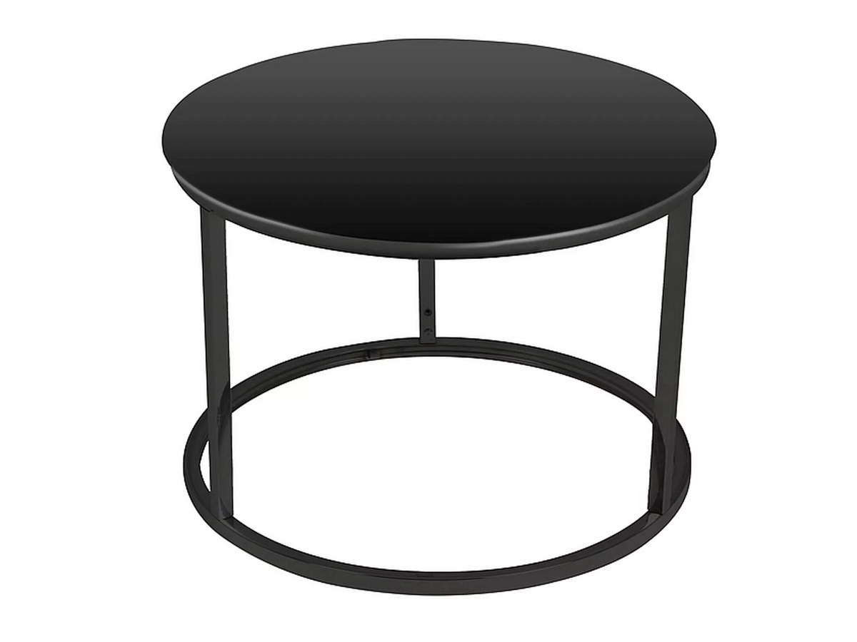 Conjunto de mesa de centro Detroit 494 (Preto)