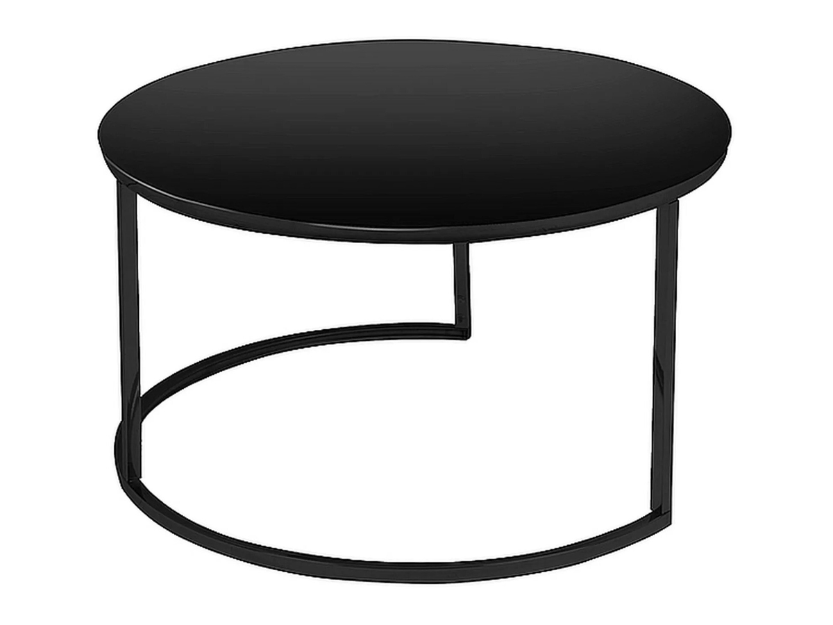 Conjunto de mesa de centro Detroit 494 (Preto)