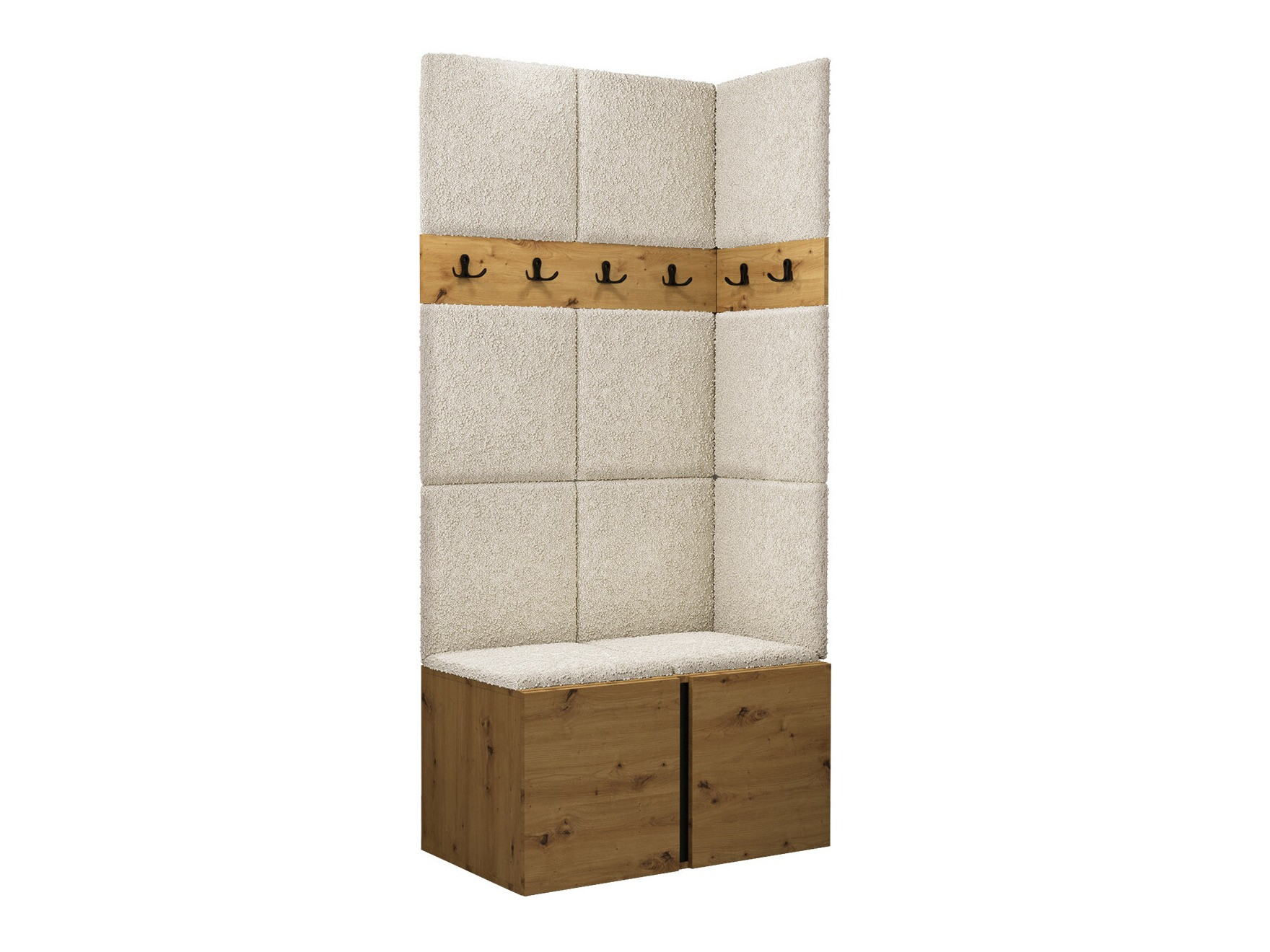 Conjunto para corredor Pinis I (Carvalho Artisan)