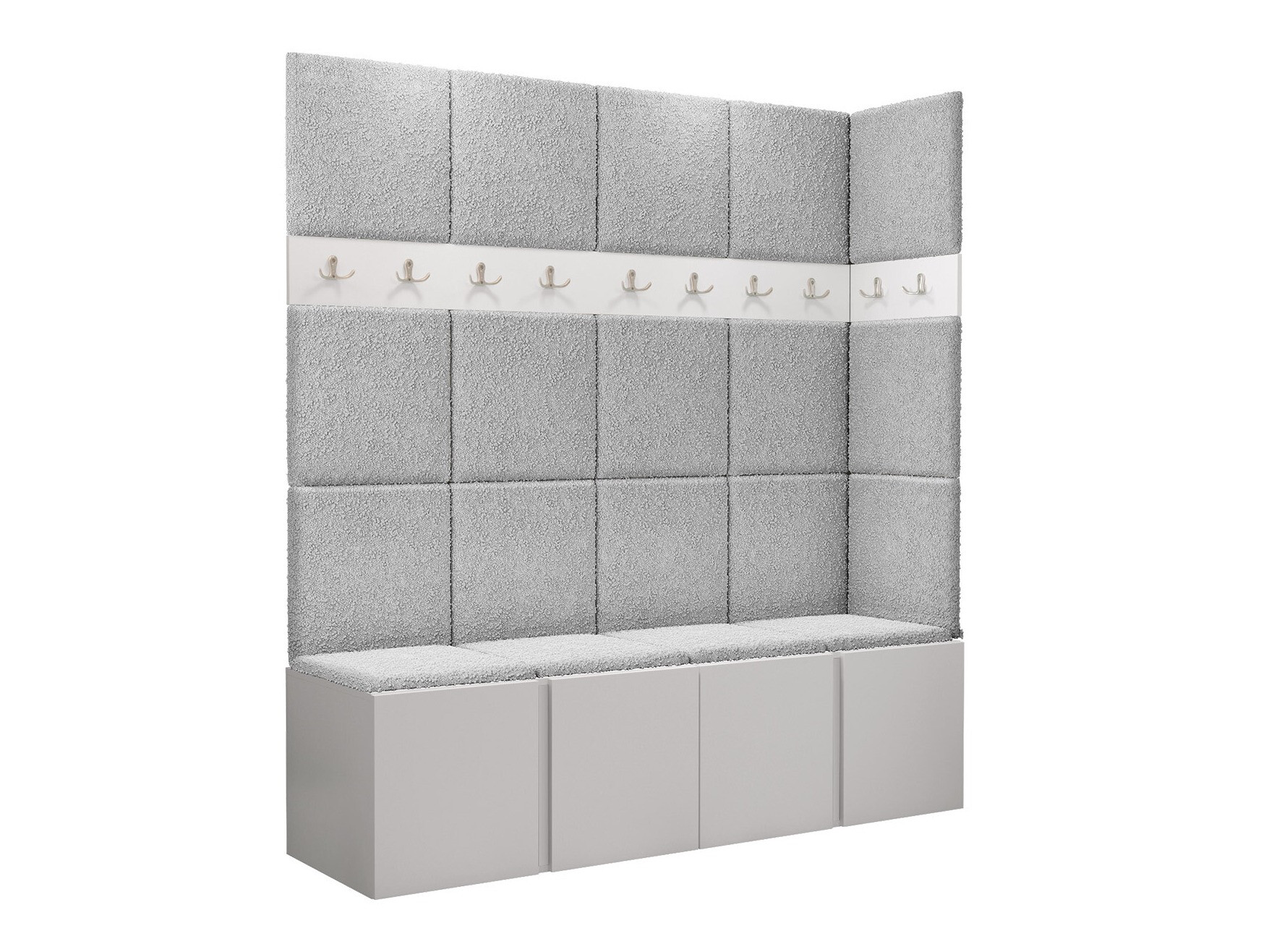 Conjunto para corredor Pinis II (Branco)