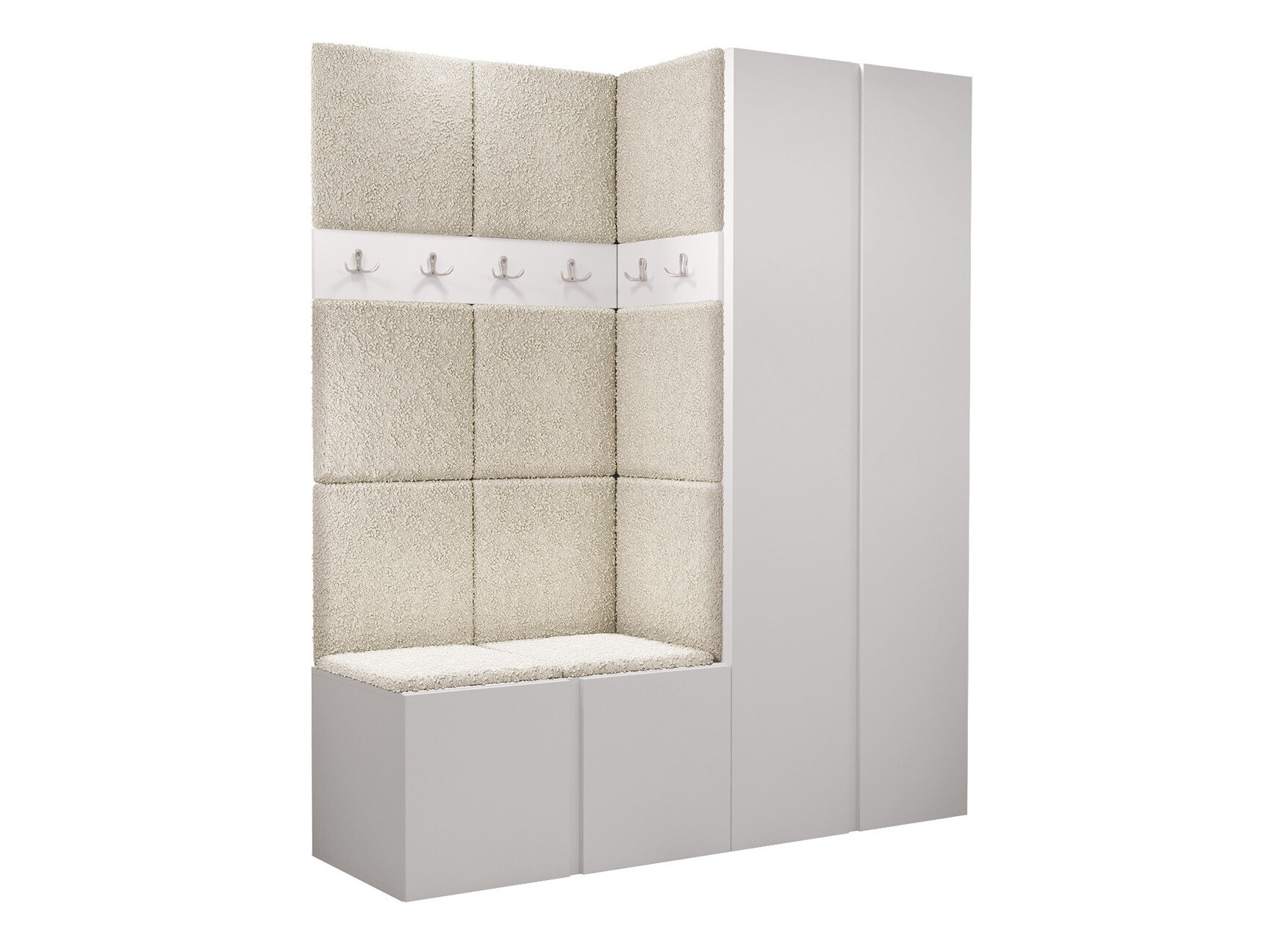 Conjunto para corredor Pinis III (Branco)