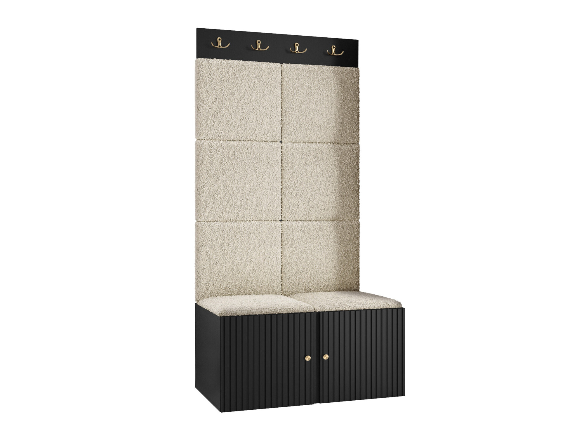 Conjunto de entrada Hartford 383 (Preto)