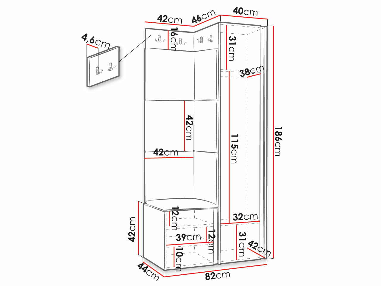 Conjunto para corredor Hartford 390 (Abriamo 03)