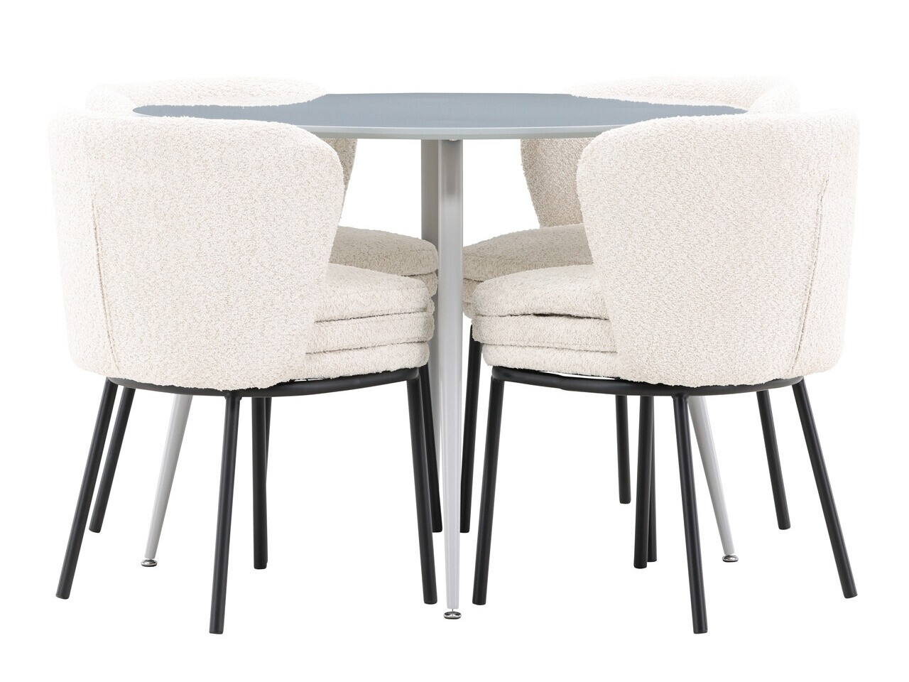 Conjunto para refeições Dallas 4561 (Cinzento)