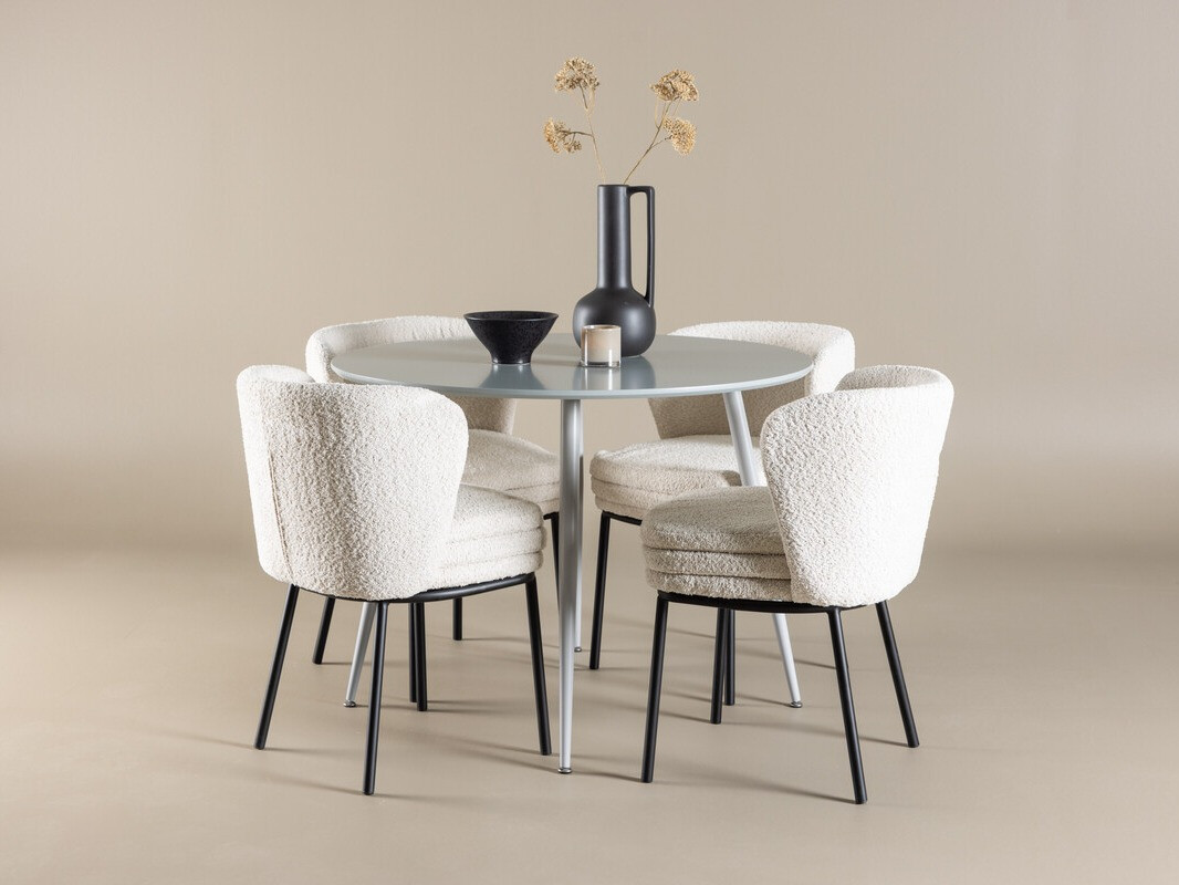 Conjunto para refeições Dallas 4561 (Cinzento)