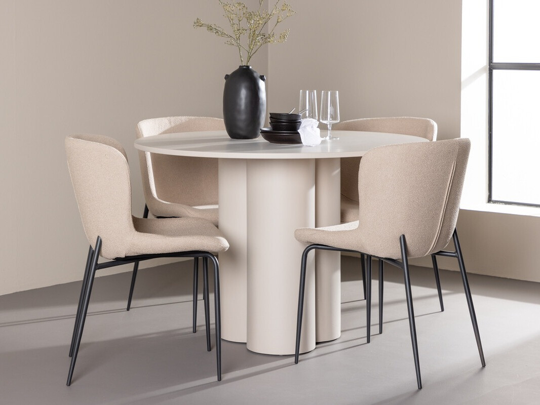 Conjunto para refeições Dallas 4562 (Bege)