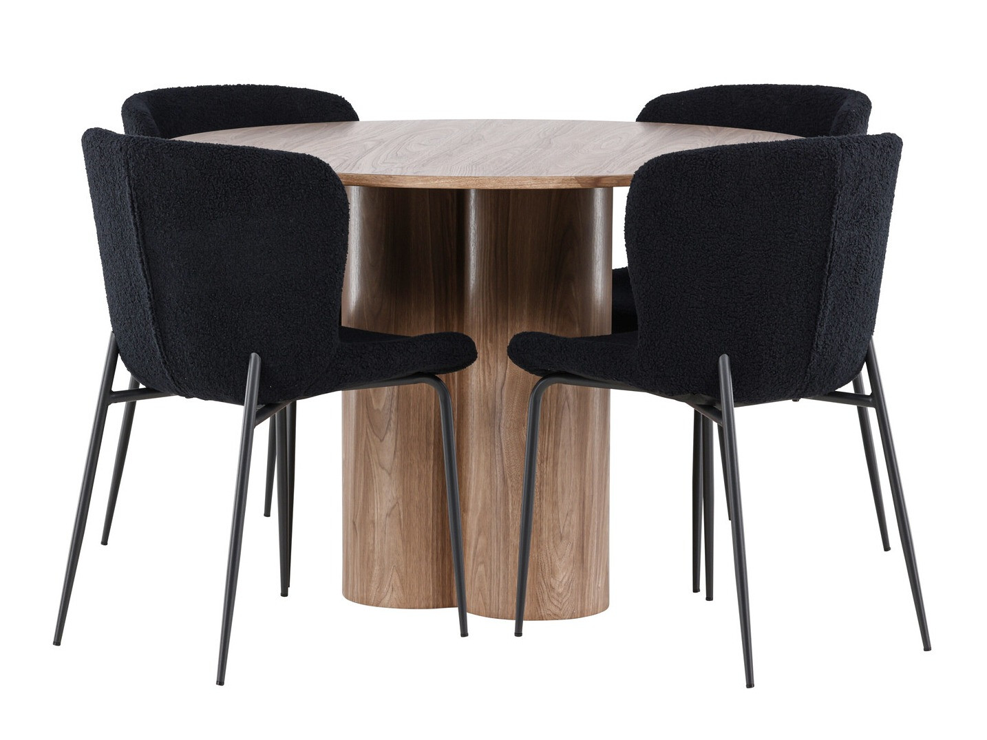 Conjunto para refeições Dallas 4562 (Castanho)