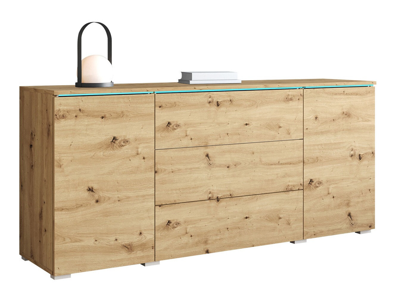 Cómoda Sarasota 142 (Carvalho Artisan)