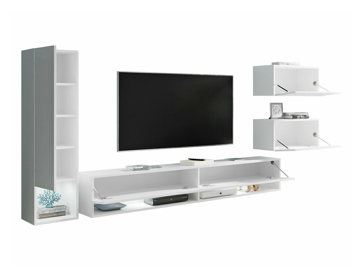 Conjunto para sala de estar Sarasota 124 (Carvalho Artisan)