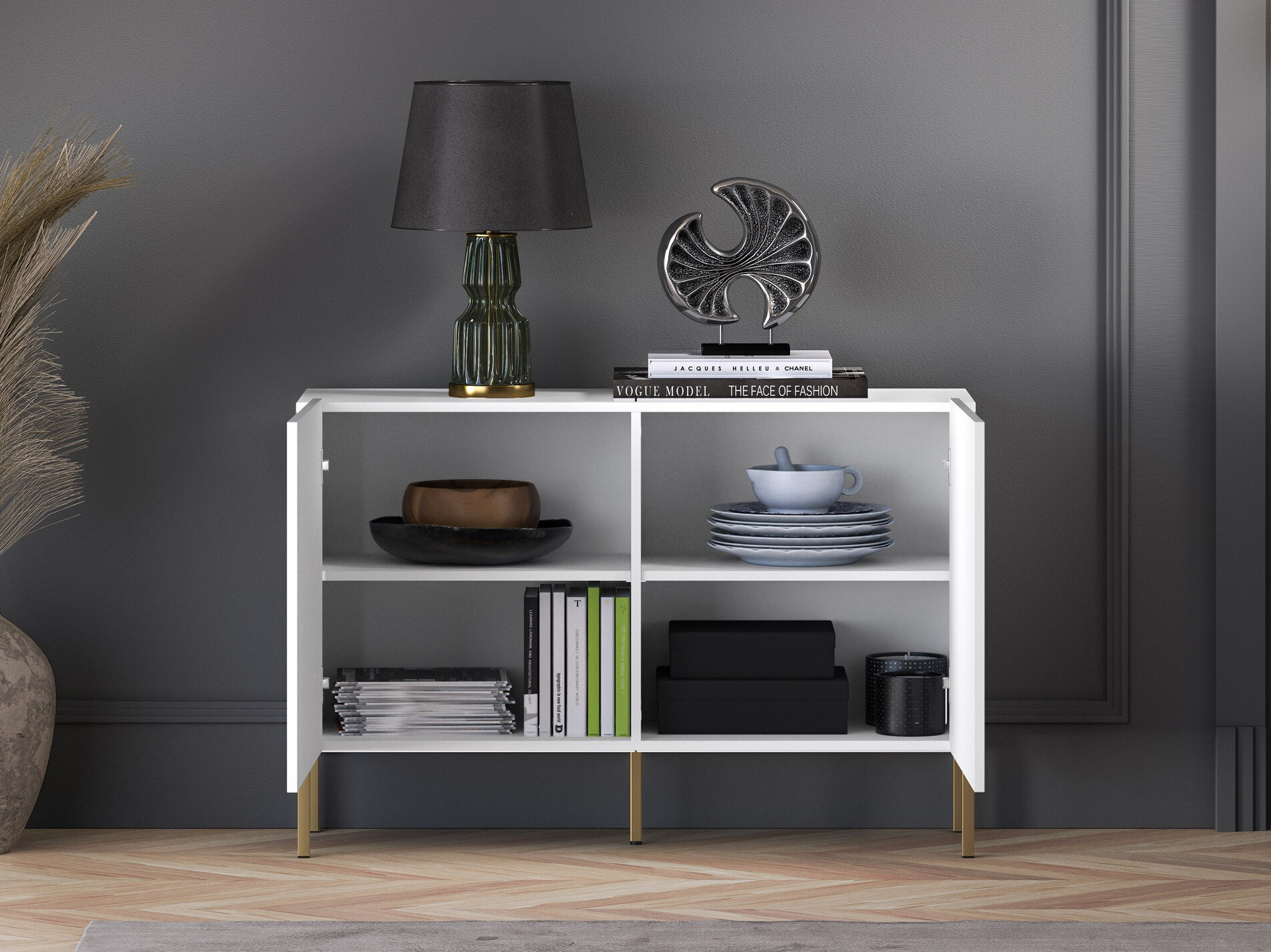 Aparador Dorferi 104 (Dourado)