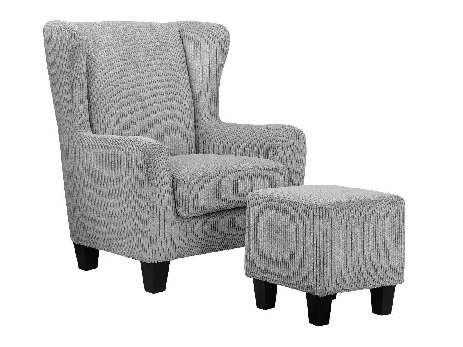 Poltrona Denton 1366 (Cinzento)
