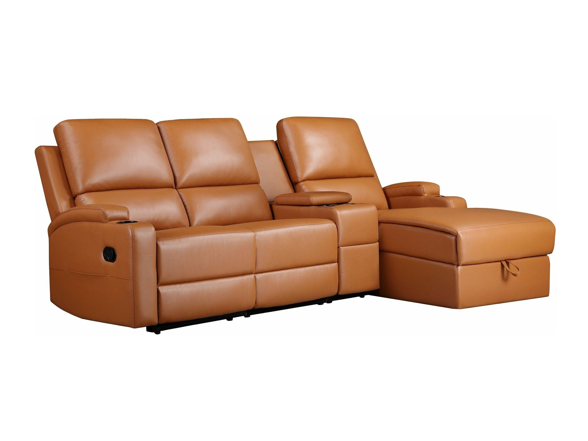 Reclinável de ângulo suave Denton 1368 (Castanho)