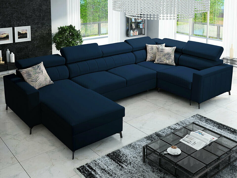 Sofá de canto Sarasota 153 (Mono 242 + Botanical 36)