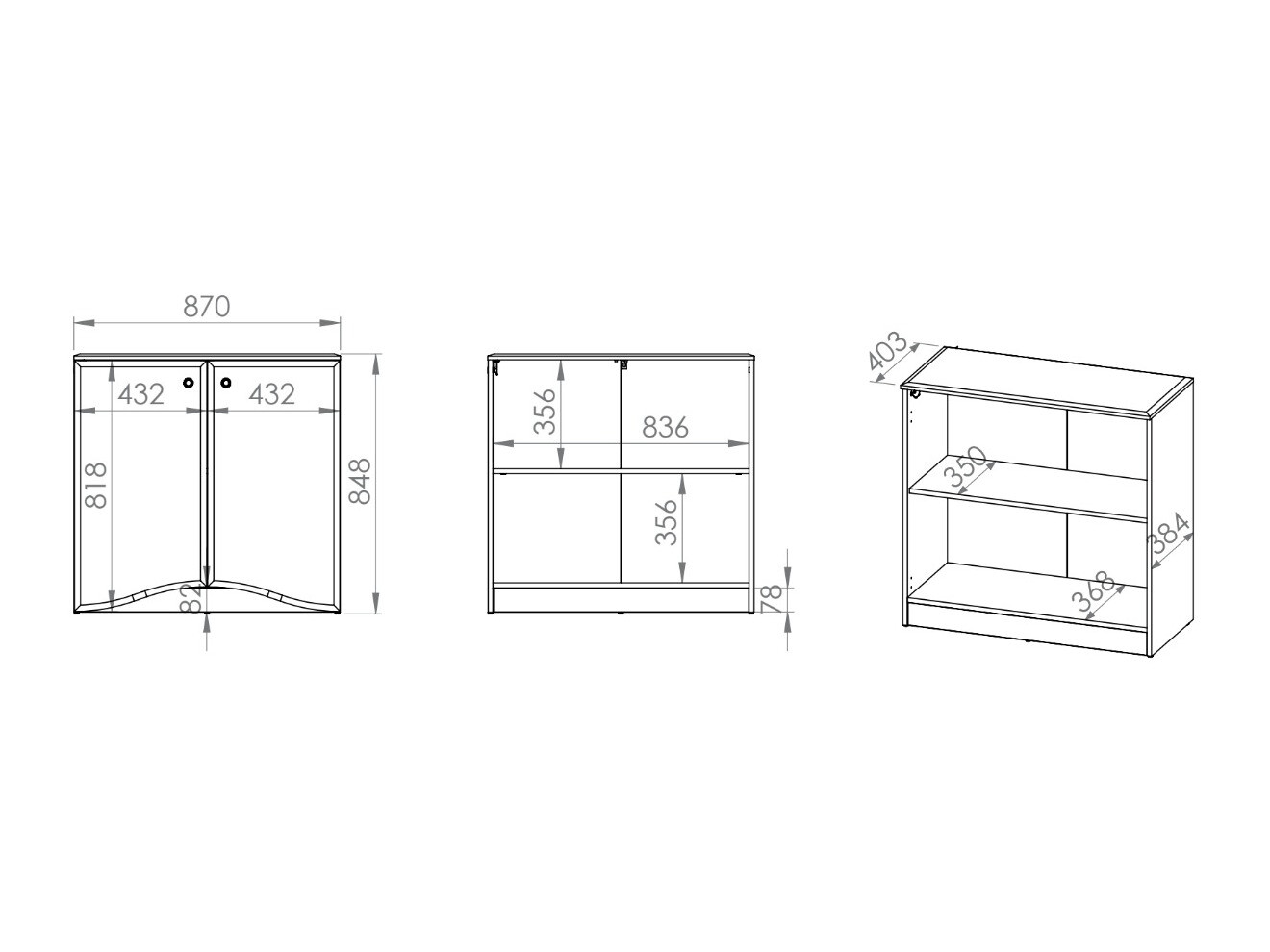 Aparador Romlevo 108