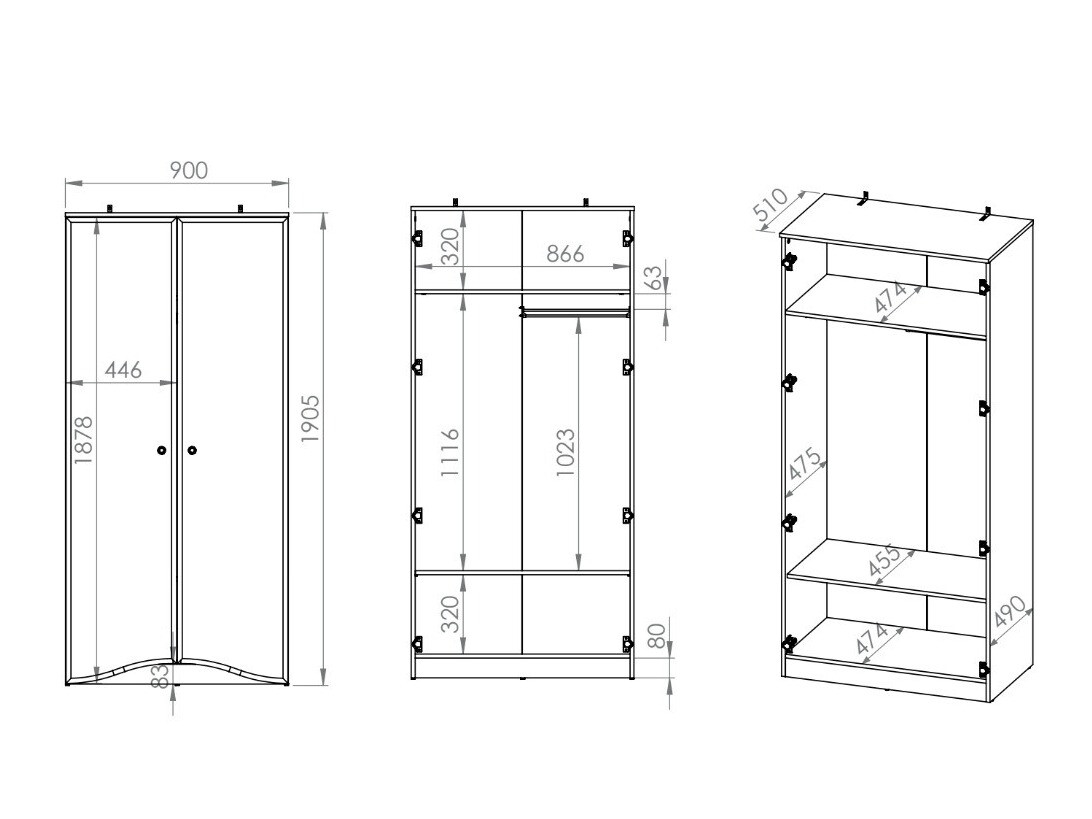Roupeiro Romlevo 107