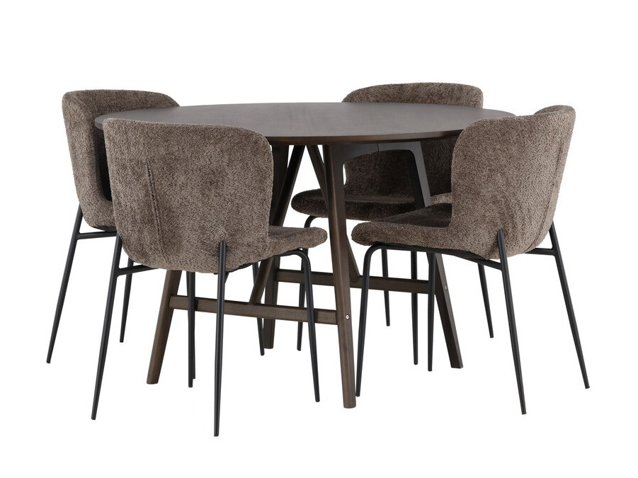 Conjunto para refeições Dallas 4570 (Castanho)