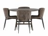 Conjunto para refeições Dallas 4570 (Castanho)