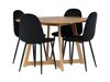 Conjunto para refeições Dallas 4580 (Preto)