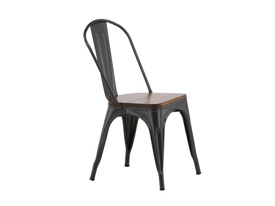 Conjunto para refeições Dallas 4589 (Preto + Nogueira)
