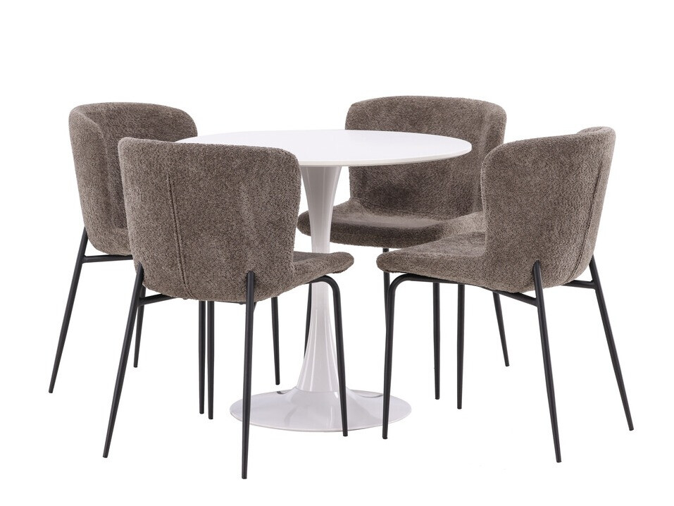 Conjunto para refeições Dallas 4590 (Castanho)