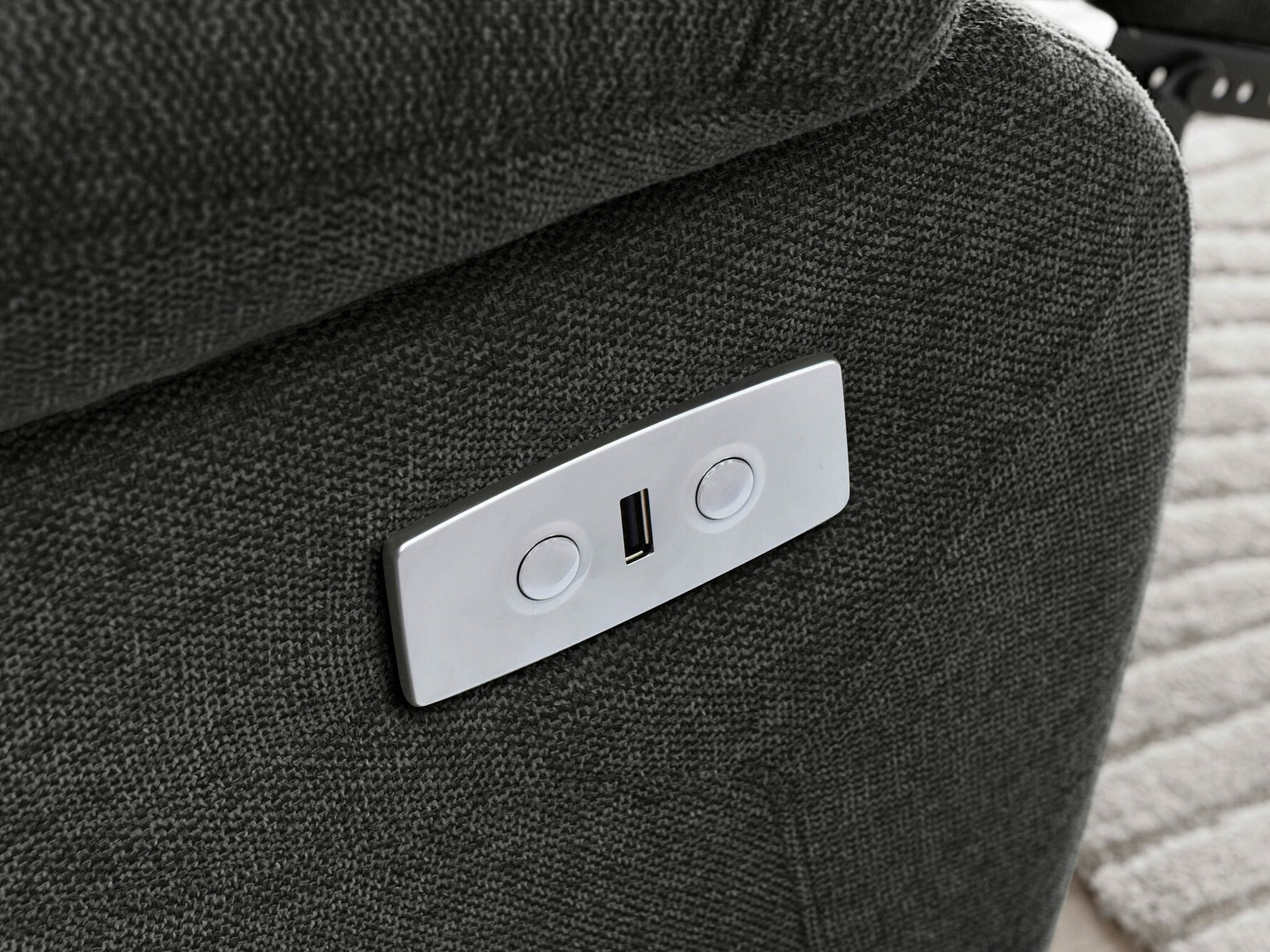 Sofá reclinável Denton 1479 (Antracite)