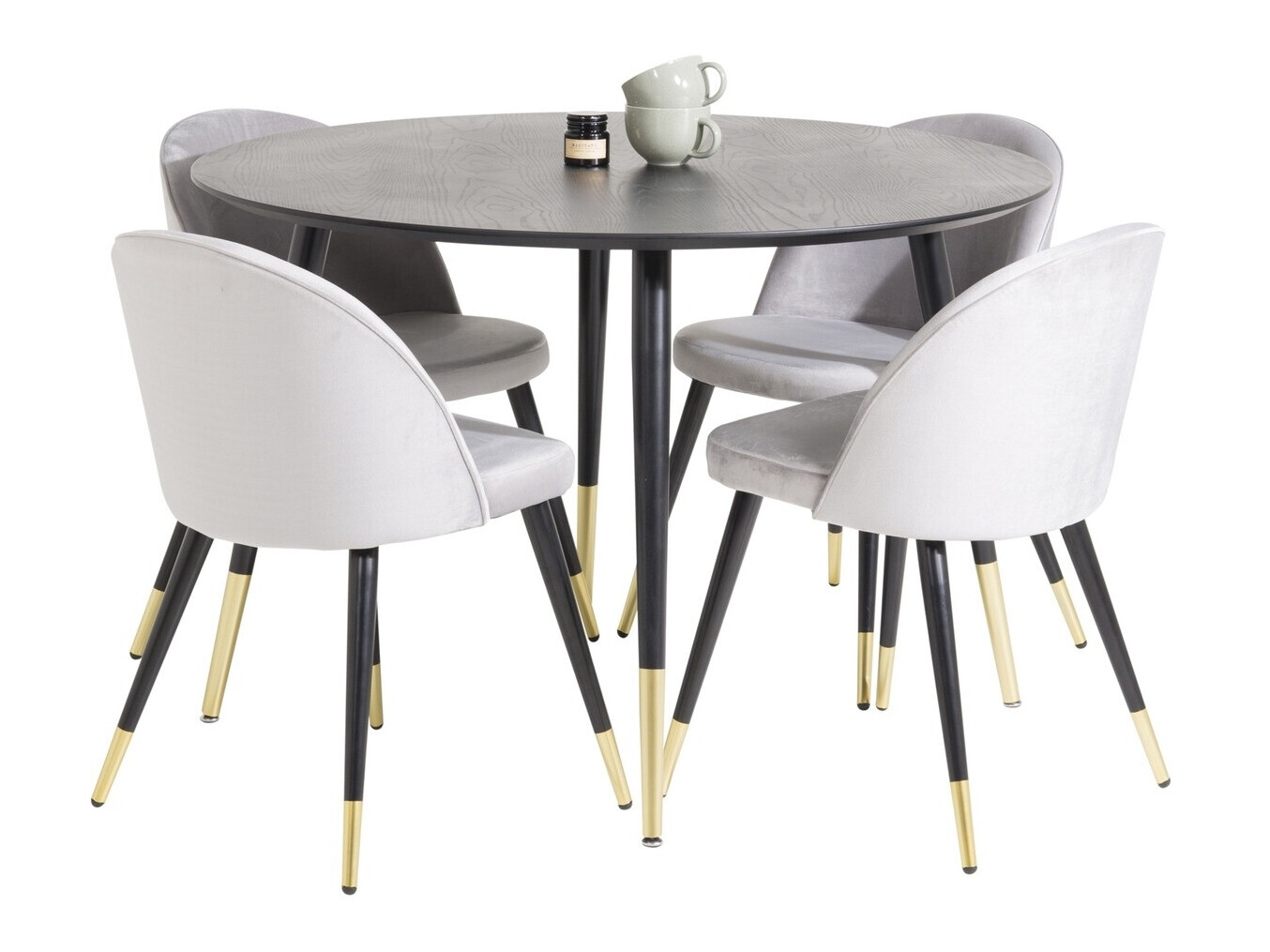 Conjunto para refeições Dallas 3331 (Cinzento)